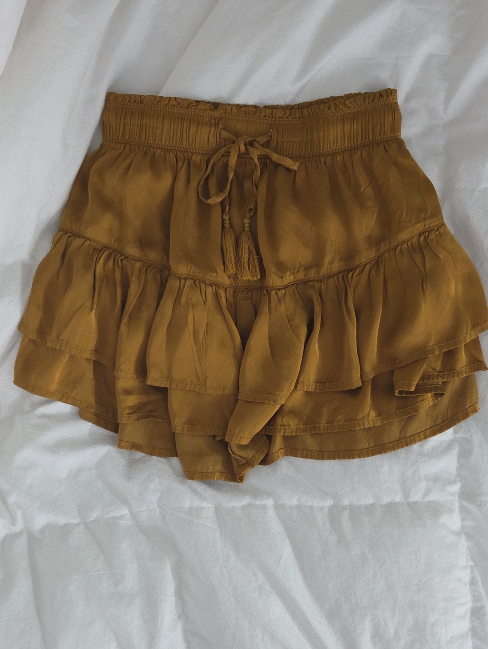 Aerie Women's Ruffle Tie-Waist Skirt - XS